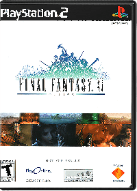 Final Fantasy XI Playstation 2  box art